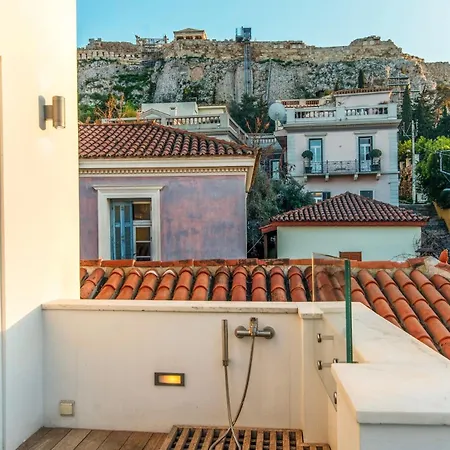 Plaka With Epic Acropolis Views Villa